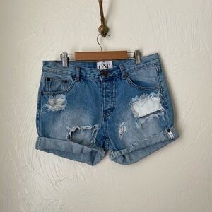 One by One teaspoon Charger Jean shorts▪️size 27
